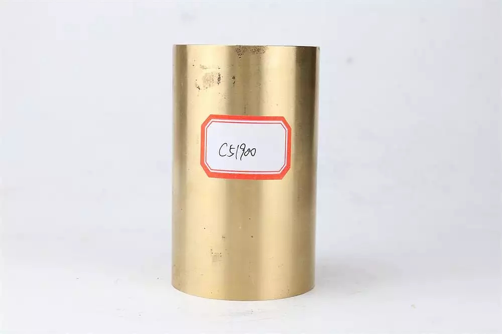 C51900 CuSn6 Phosphor Bronze Bushing and Sheet